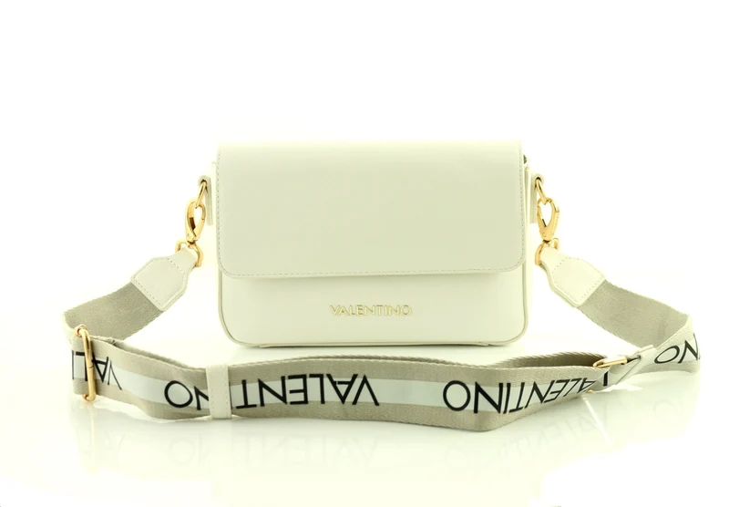 Valentino Bags Zero Re Bianco Überschlagtasche