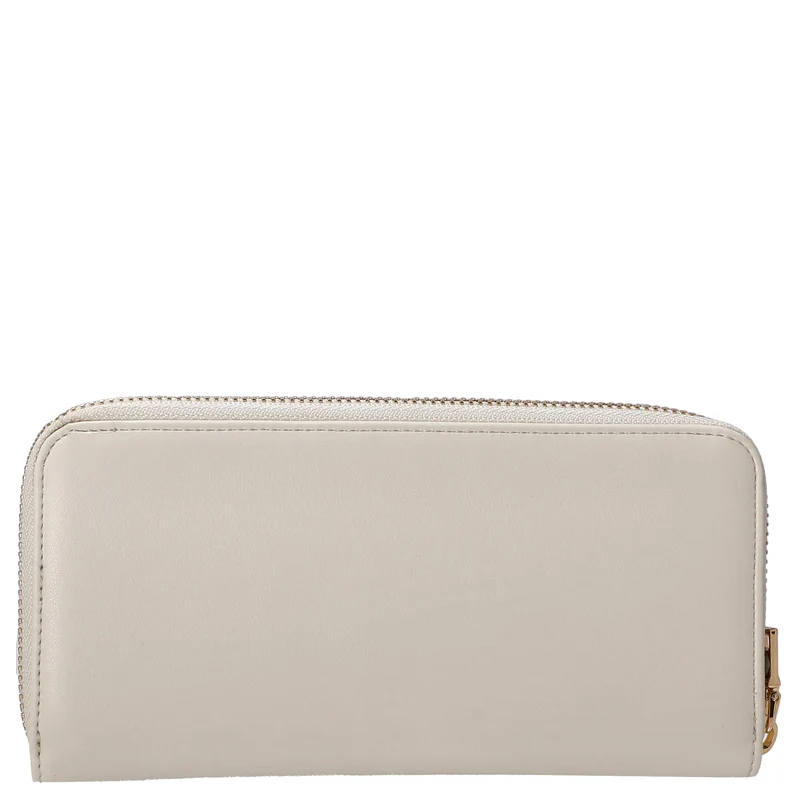Seidenfelt Smilla - Damen- Geldbörse 19 cm (soft cream)