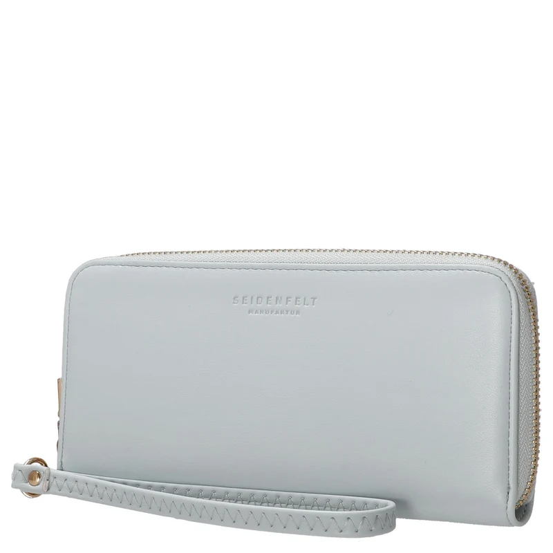 Seidenfelt Smilla - Damen- Geldbörse 19 cm (sea salt blue)