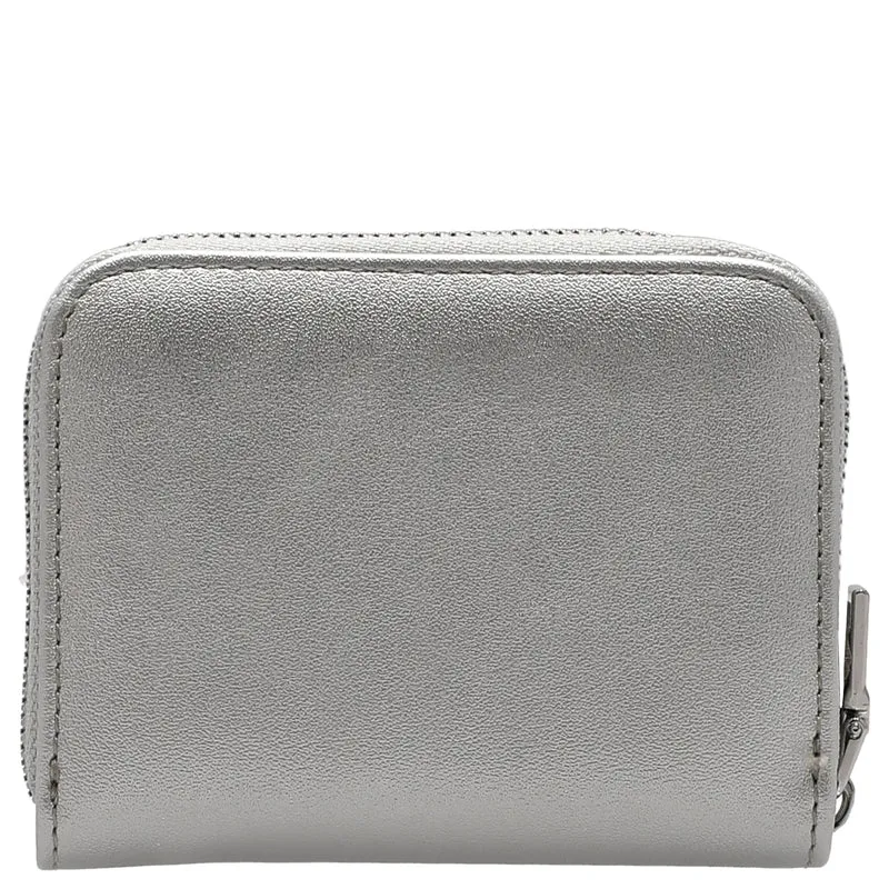 Seidenfelt Yiva - Geldbörse 2cc 10.5 cm (silver)