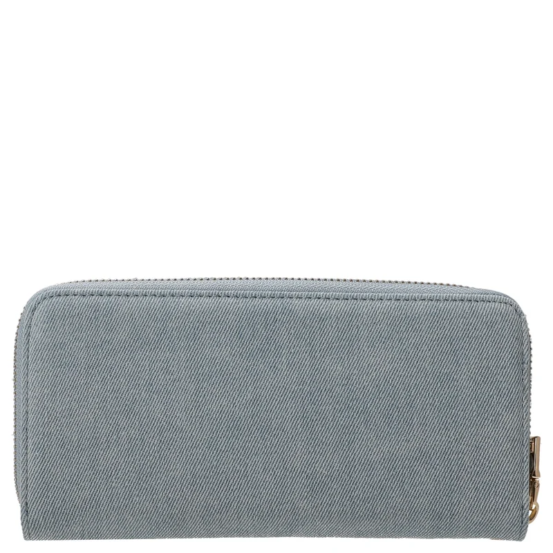 Seidenfelt Smilla - Damen- Geldbörse 19 cm (denim in blue)