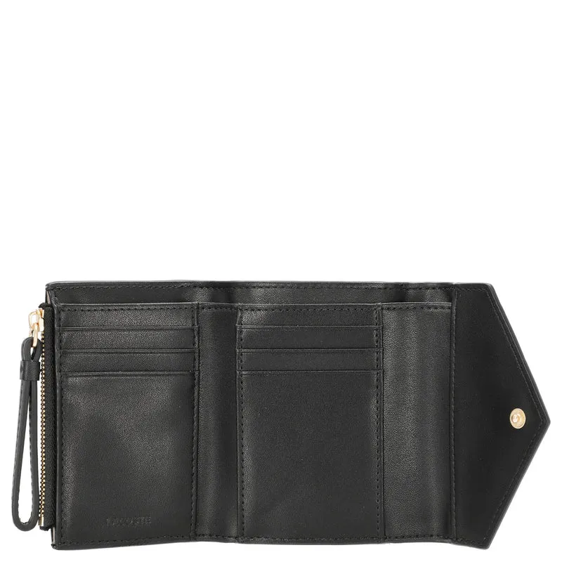 Lacoste Billfold Compact Wallet - Geldbörse 6cc 11.5 cm (noir)