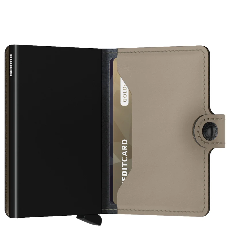 Secrid Matte Miniwallet - Geldbörse RFID 6.5 cm (desert)