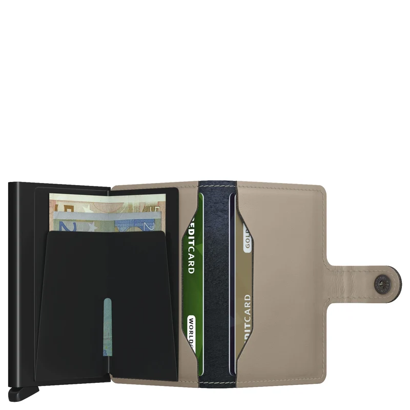 Secrid Matte Miniwallet - Geldbörse RFID 6.5 cm (desert)