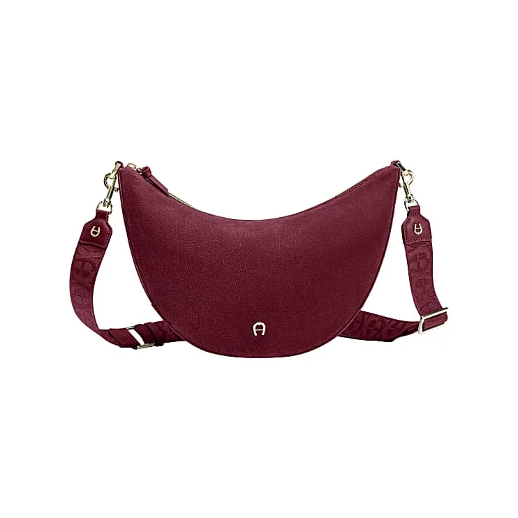 Aigner Zita Suede Reißverschlusstasche