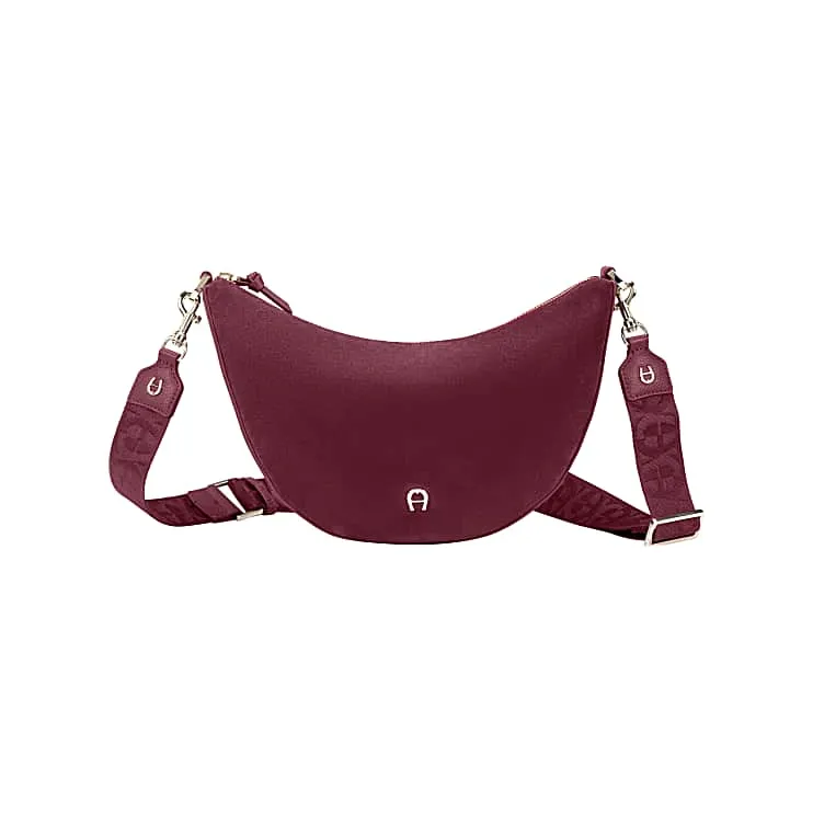Aigner Zita Suede Reißverschlusstasche