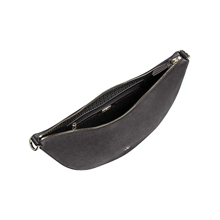 Aigner Zita Suede Reißverschlusstasche