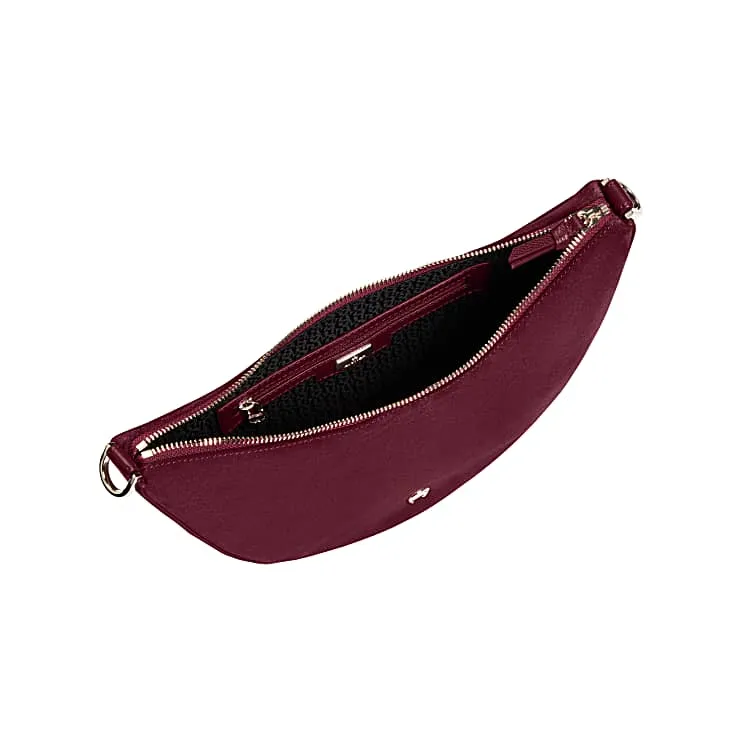 Aigner Zita Suede Reißverschlusstasche