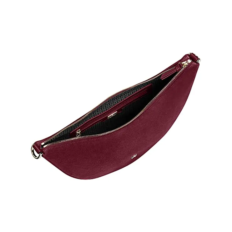 Aigner Zita Suede Reißverschlusstasche