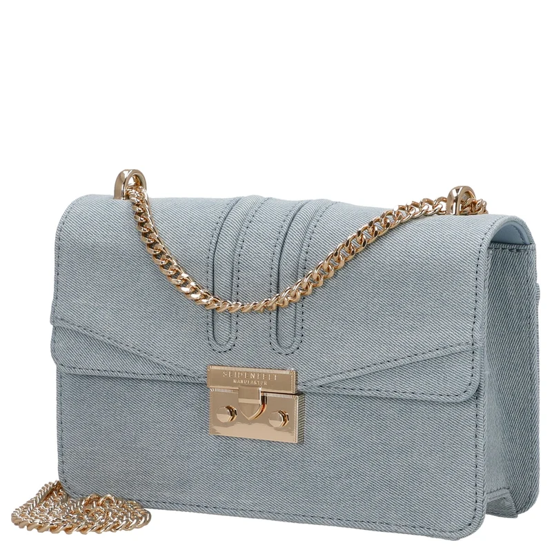 Seidenfelt Roros East-West Denim - Umhängetasche 23 cm (denim in blue)