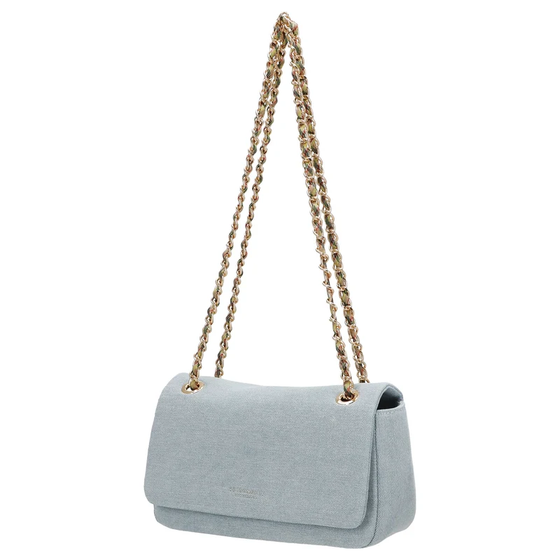 Seidenfelt Huuvari - Umhängetasche 23 cm (denim in blue)