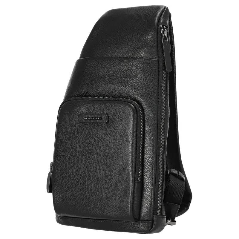 Piquadro Modus Special - Umhängetasche/Rucksack 36 cm RFID (black)