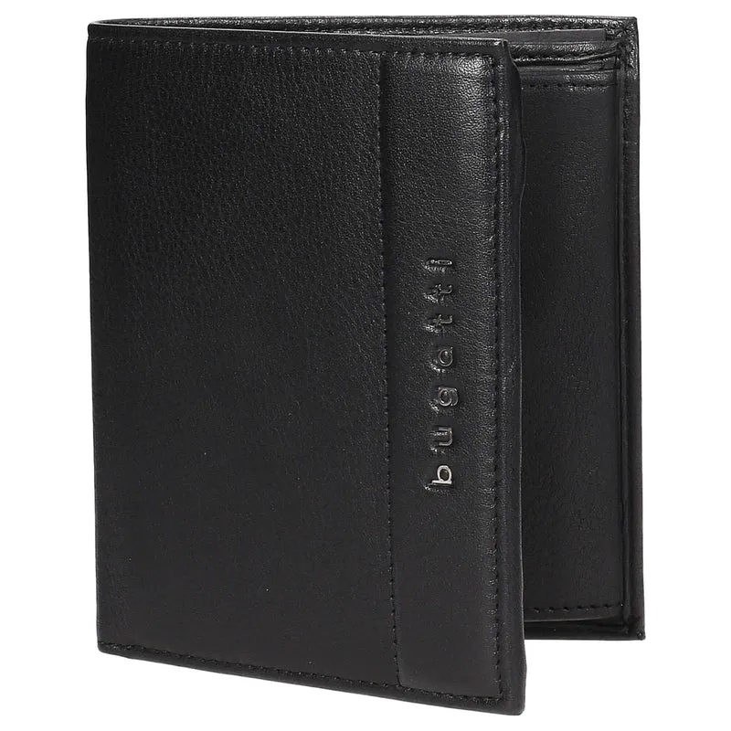 bugatti Nome - Geldbörse 10cc 12 cm RFID (black)