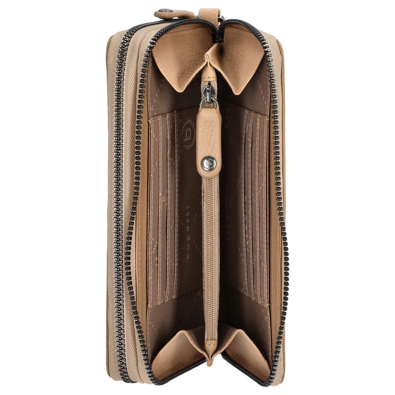 bugatti Elsa - Geldbörse 22cc 19 cm RFID (sand)