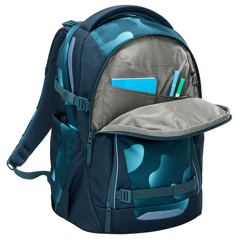 Coocazoo Mate - Schulrucksack 48 cm (Aqua Flow)