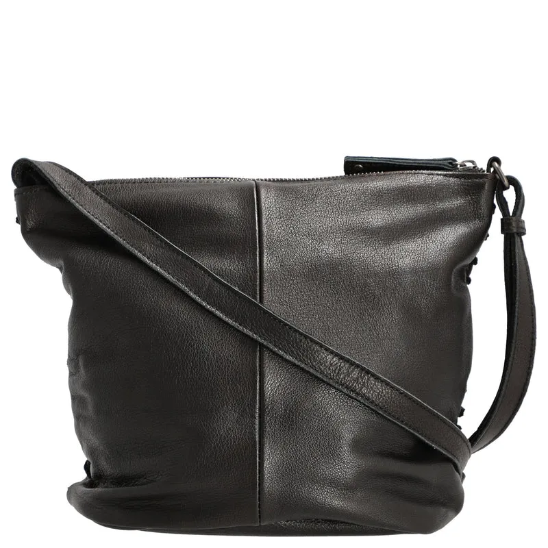 FREDsBRUDER Riffelinchen - Schultertasche 28 cm (black)