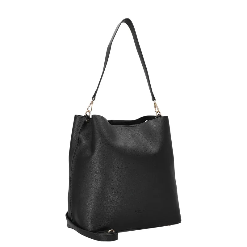 Seidenfelt Meloy Hobo - Schultertasche (black)