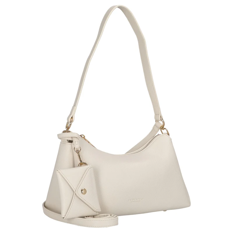 Seidenfelt Meloy - Schultertasche (soft cream)