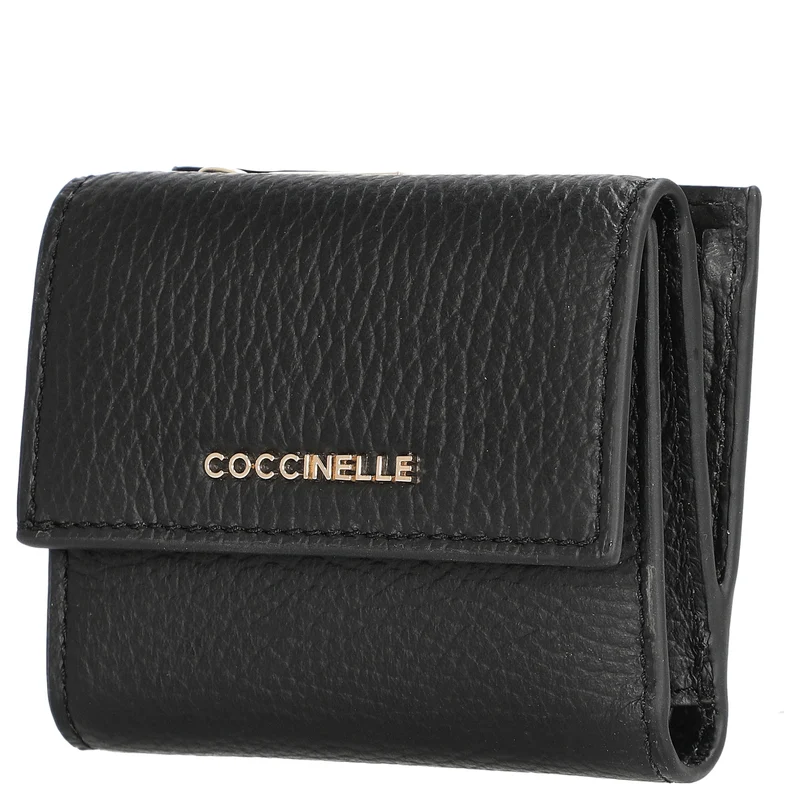 Coccinelle Metallic Soft - Geldbörse 5cc 9.5 cm (noir)