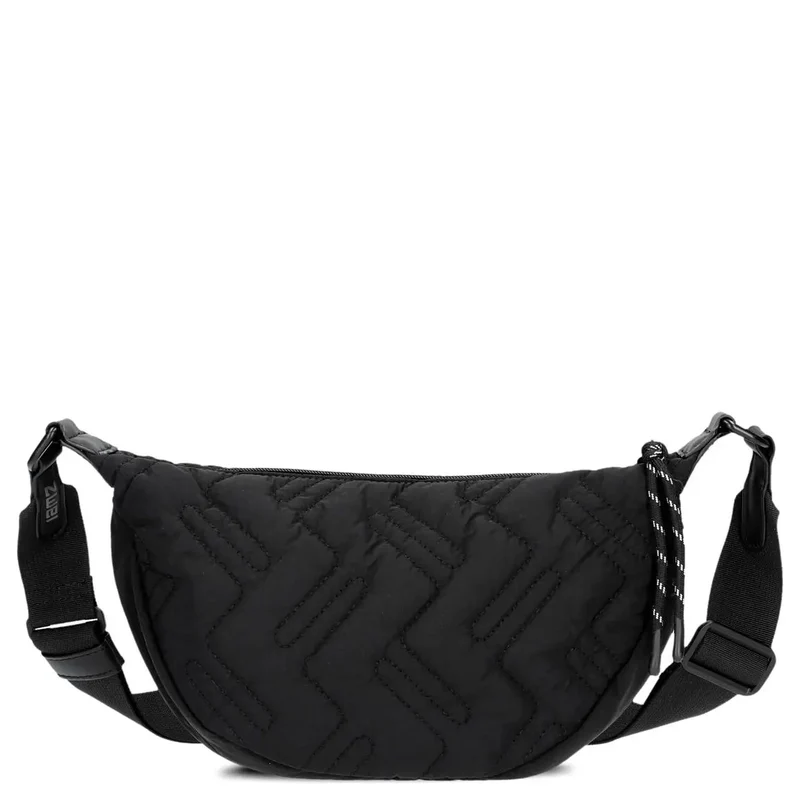 zwei Cleo - Umhängetasche 30 cm (black-new)