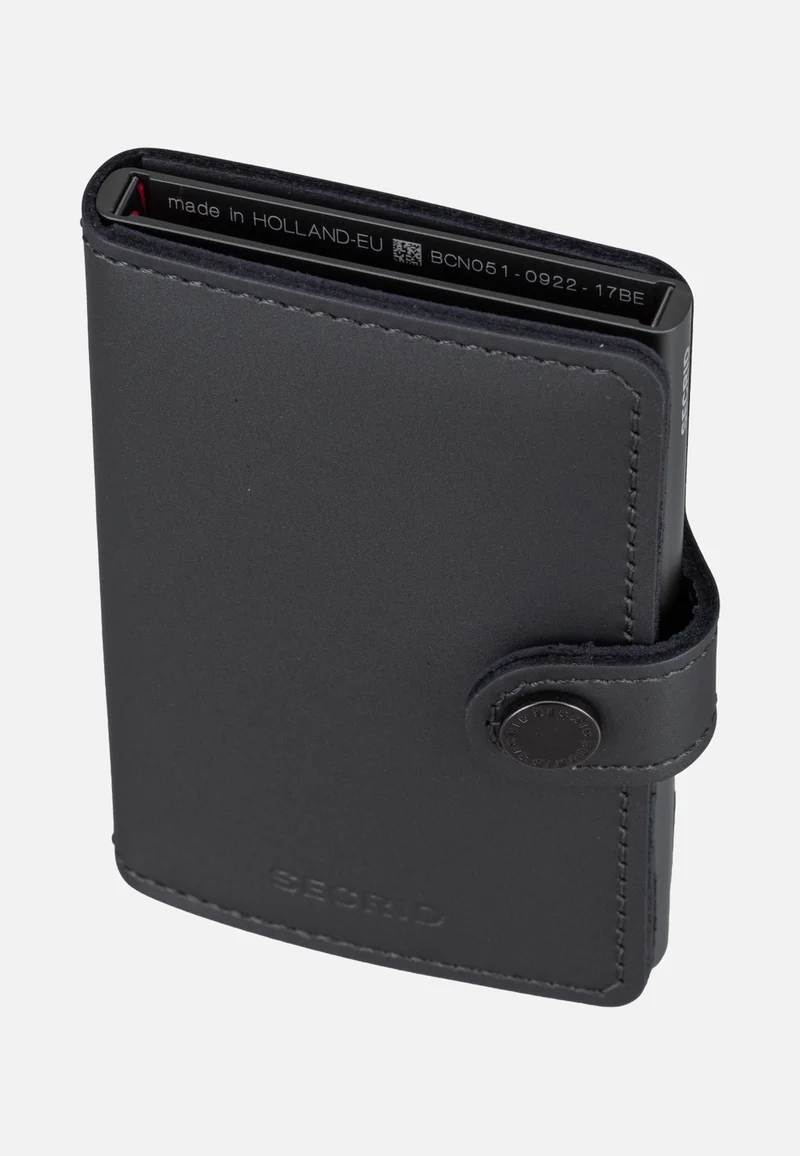 Miniwallet Matte Satin Steel - Portemonnaie