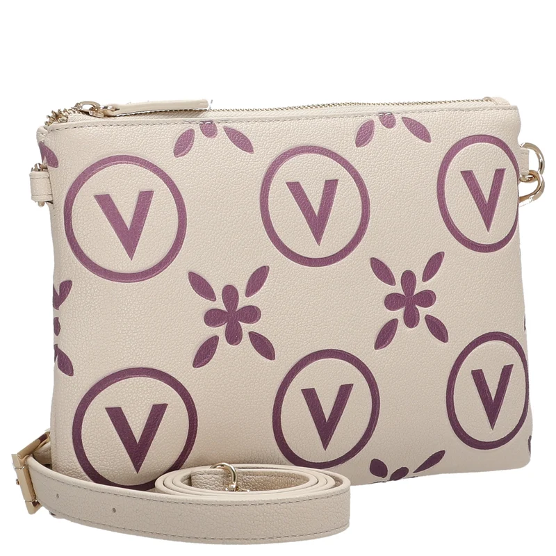 Valentino Bags Samba Re Print - Umhängetasche 24 cm (ecru/rosa)
