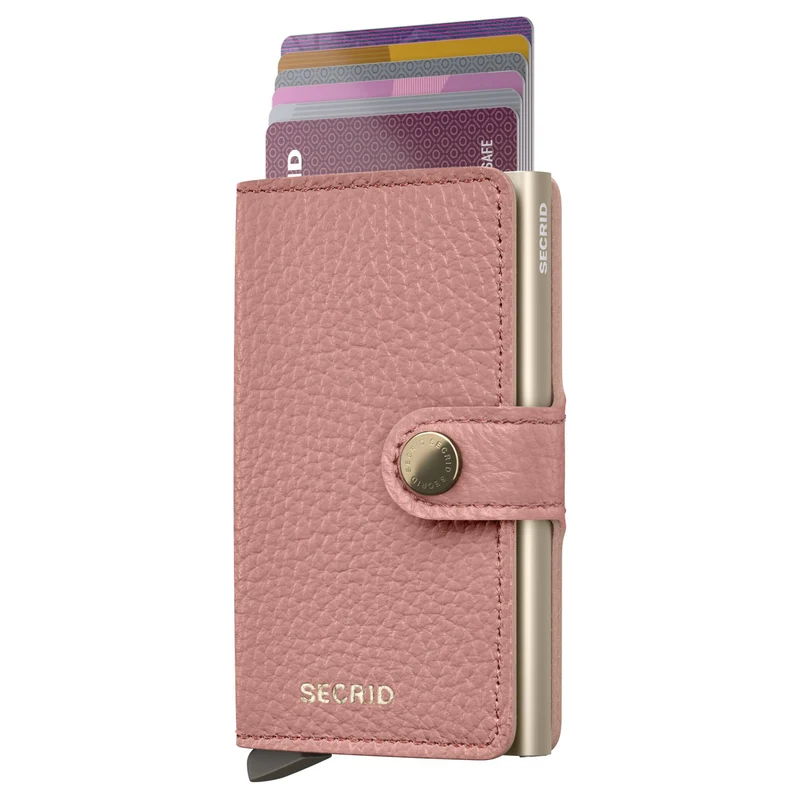 Secrid Miniwallet Pebble - Geldbörse 6cc 10.2 cm RFID (rose)