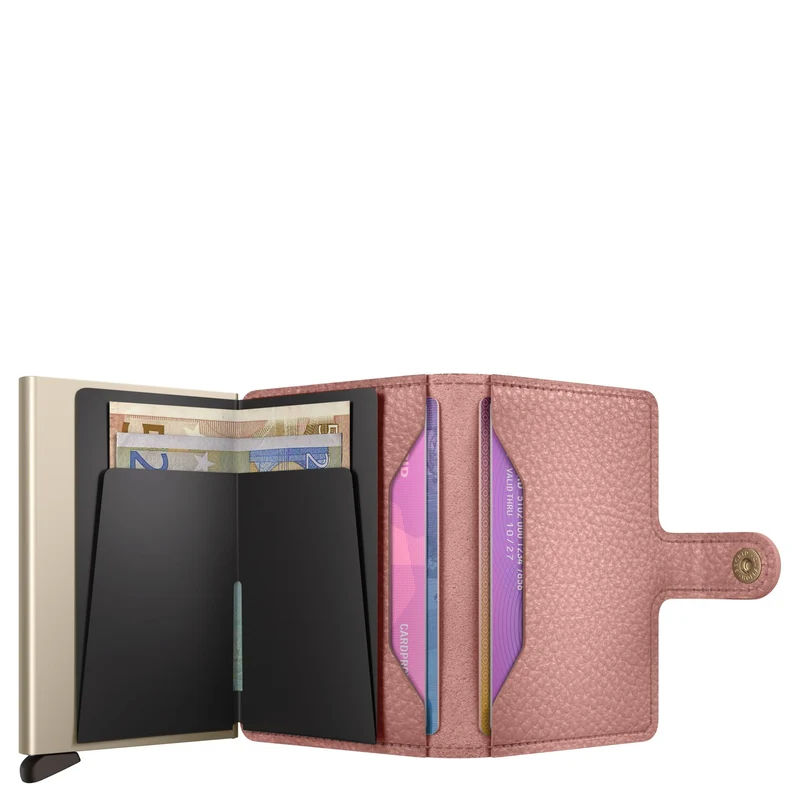 Secrid Miniwallet Pebble - Geldbörse 6cc 10.2 cm RFID (rose)