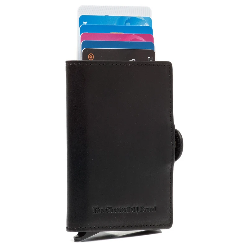 The Chesterfield Brand Lagos - Kreditkartenetui 6cc 10 cm RFID (black)