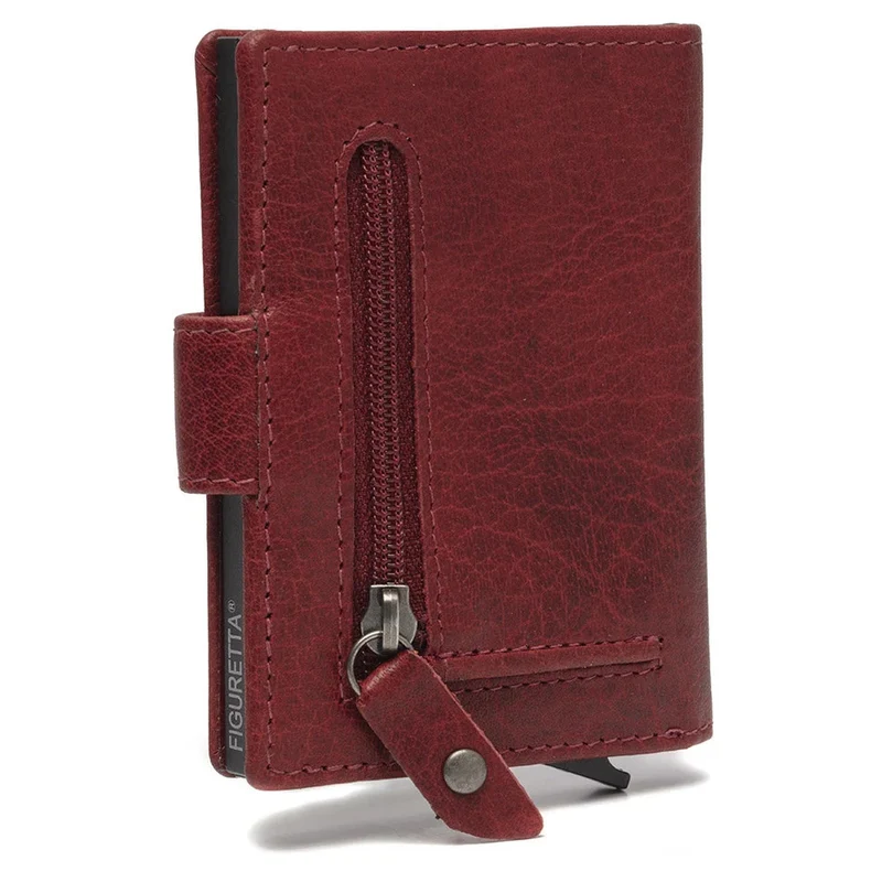 The Chesterfield Brand Prague - Kreditkartenetui 6cc 10 cm RFID (red)