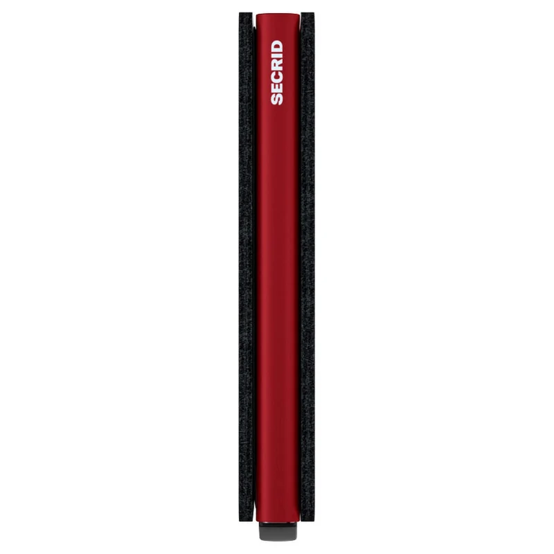 Secrid Matte Slimwallet - Geldbörse RFID 6.8 cm (black-red)