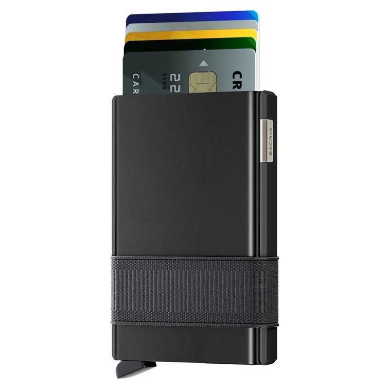 Secrid Cardslide - Kreditkartenetui RFID 9.5 cm (black)