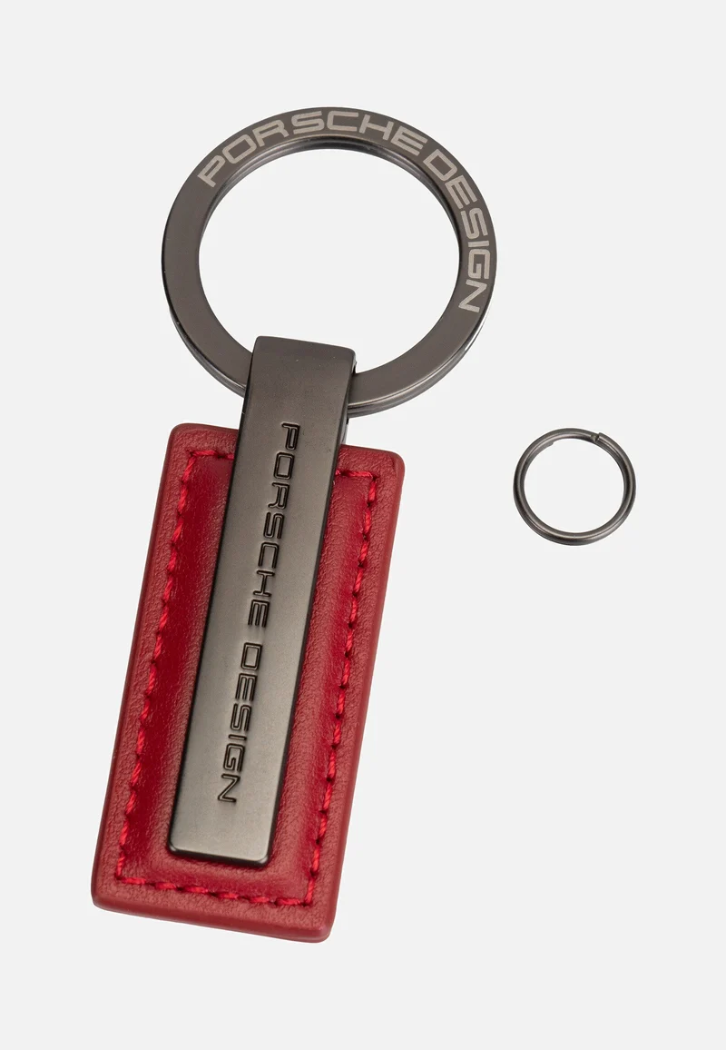 Keyring Metal Bar 28801 Carmine Red - Schlüsselanhänger