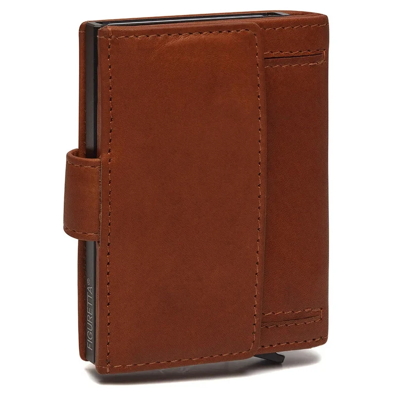The Chesterfield Brand Leipzig - Kreditkartenetui 6cc 10 cm RFID (cognac)