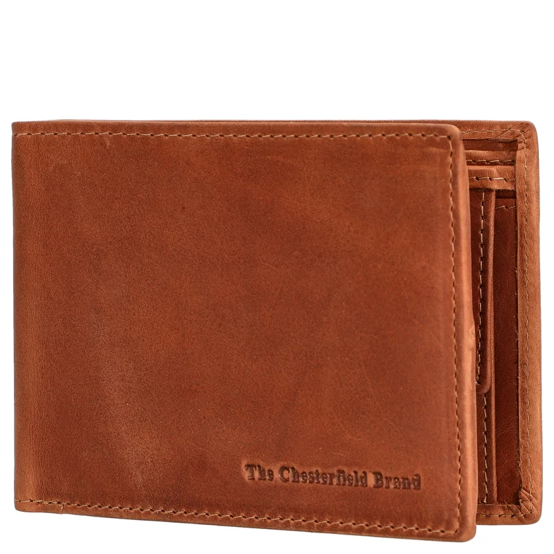 The Chesterfield Brand Timo - Geldbörse 6cc 11cm RFID (cognac)