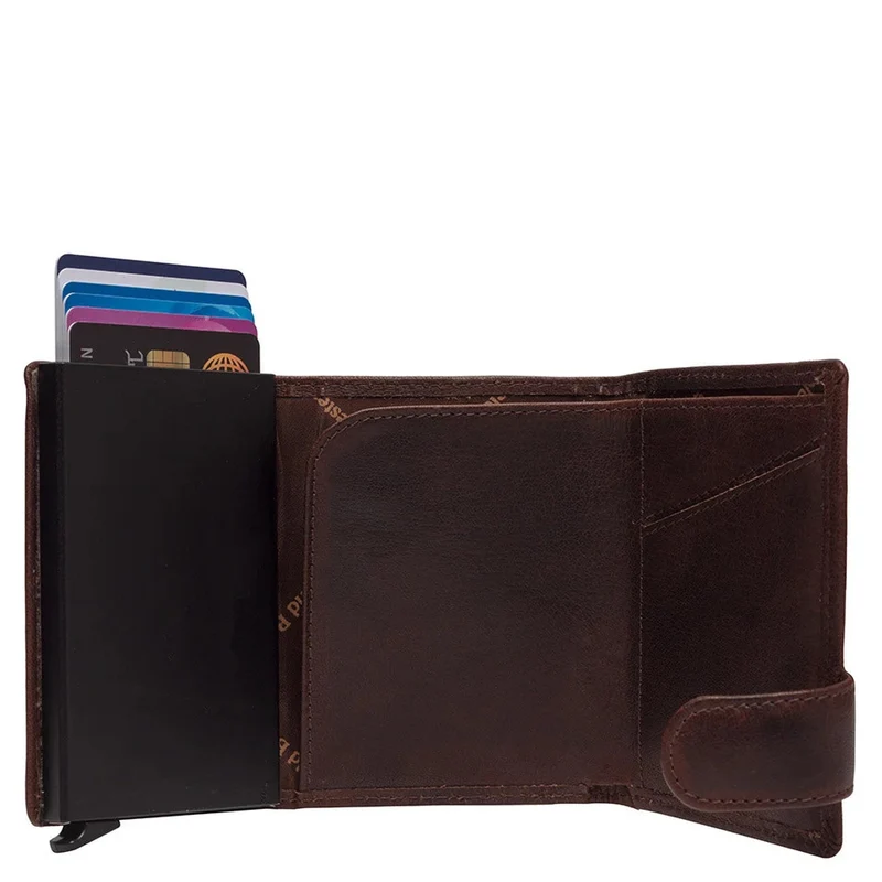 The Chesterfield Brand Portland - Kreditkartenetui 6cc 10 cm RFID (brown)