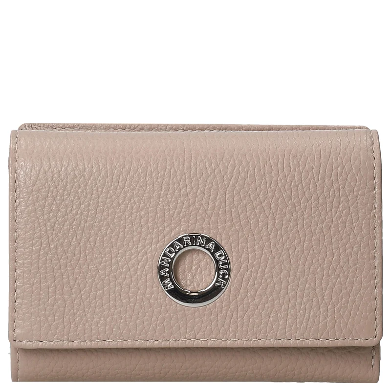 Mandarina Duck Mellow Leather - Geldbörse 10cc 14 cm (warm taupe)