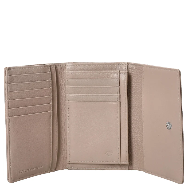 Mandarina Duck Mellow Leather - Geldbörse 10cc 14 cm (warm taupe)
