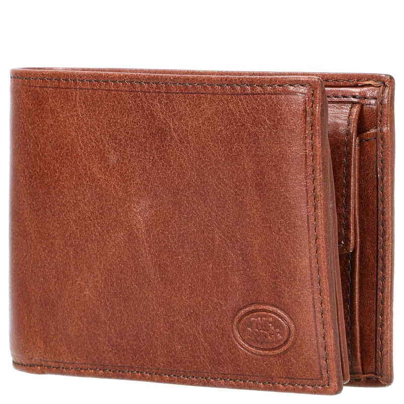 The Bridge Story Uomo - Herrengeldbörse 6cc Leder 12.5 cm (marrone)