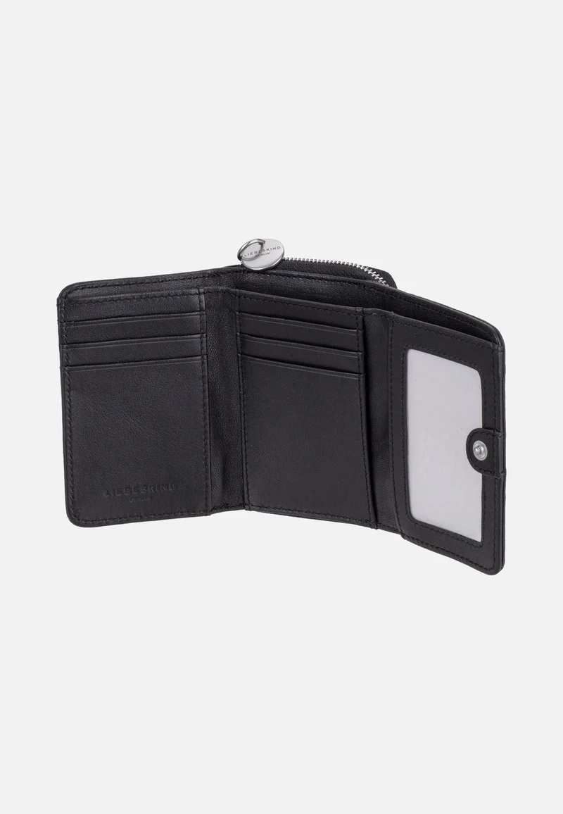 Lya II Pablita Small Pebble Black - Portemonnaie