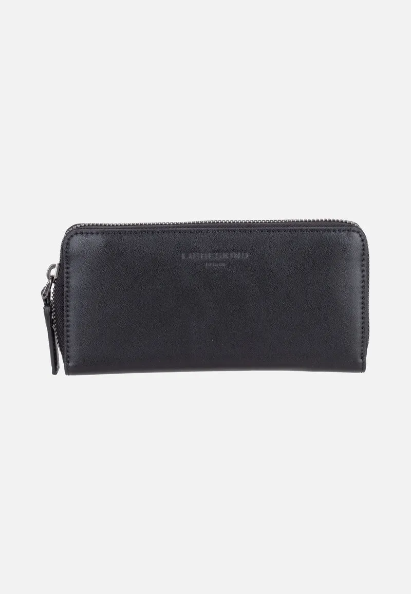 Audrey Sally Recyled Soft Calf Black - Portemonnaie