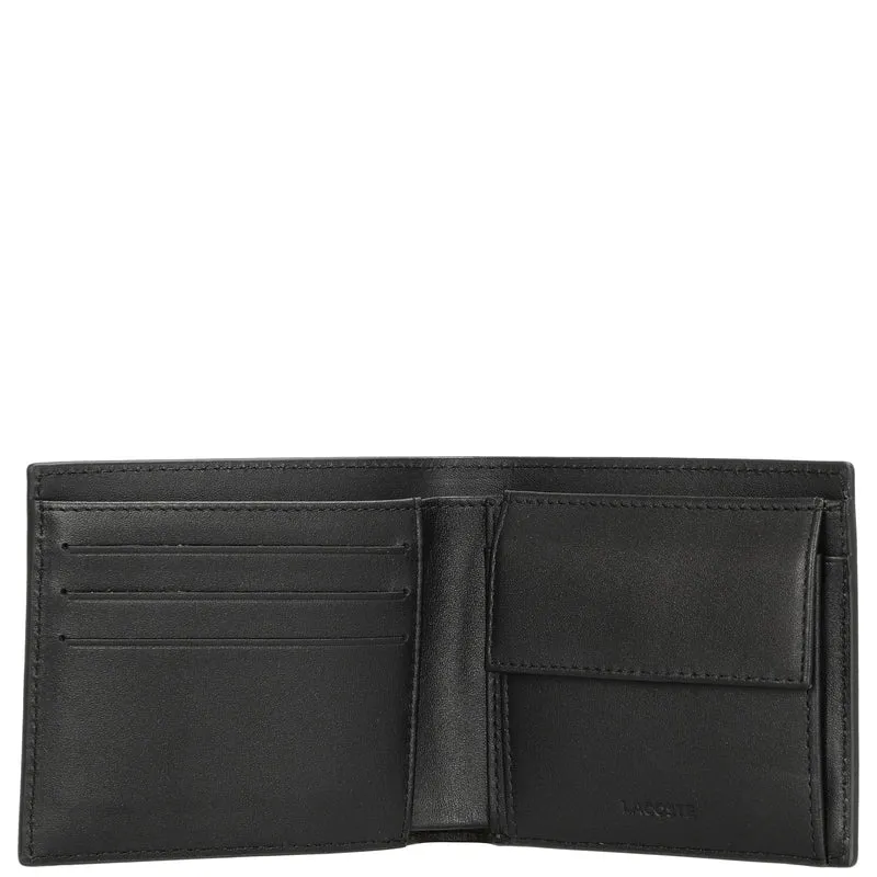 Lacoste FG - Men Geldbörse 3cc 12 cm (black)