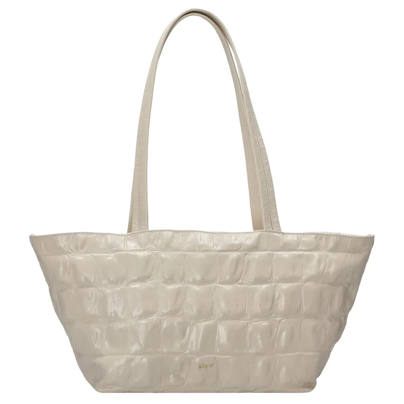 abro Alba Maxi Cocco - Schultertasche 26 cm (milk)