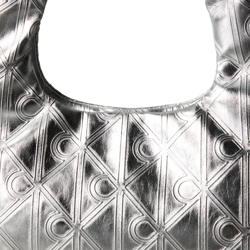 Calvin Klein Puffy Mini Bag - Umhängetasche 26 cm (silver metallic)