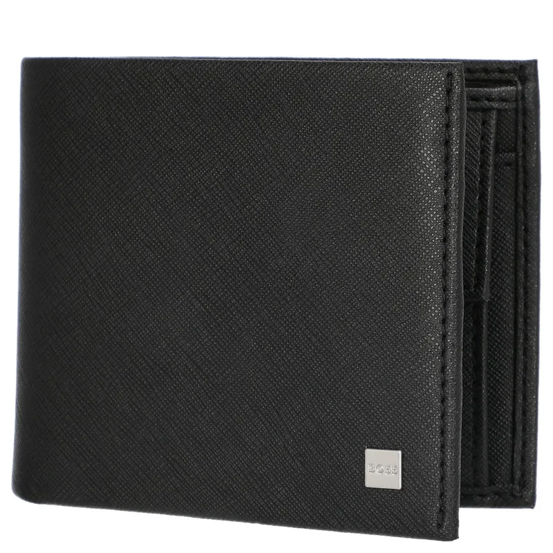 BOSS GB Geschenkset - Geldbörse 4cc und Schlüsselring (black)
