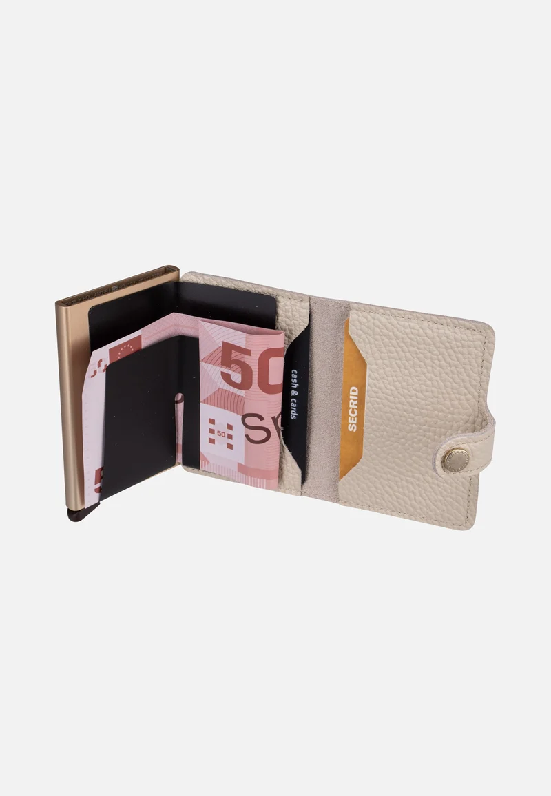 Miniwallet Pebble Latte - Portemonnaie