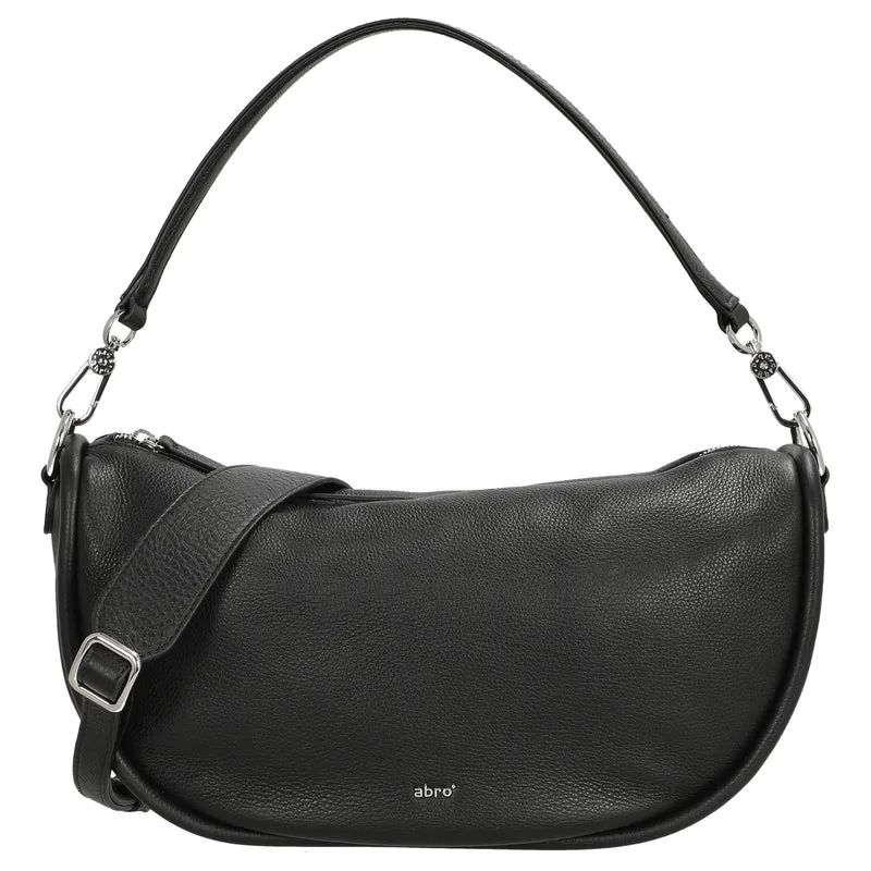 abro Willow Dalia - Beuteltasche 36 cm (black/nickel)