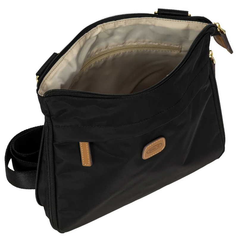 Brics X-Bag - Umhängetasche 26 cm erw. (black)