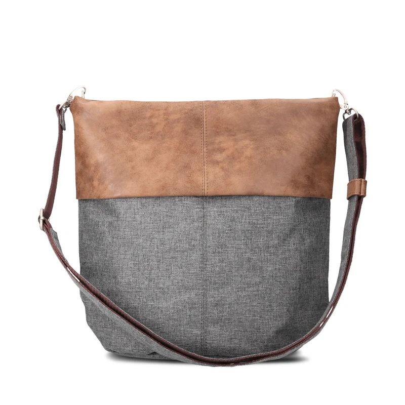 zwei Olli OT12 - Schultertasche 32 cm (stone)