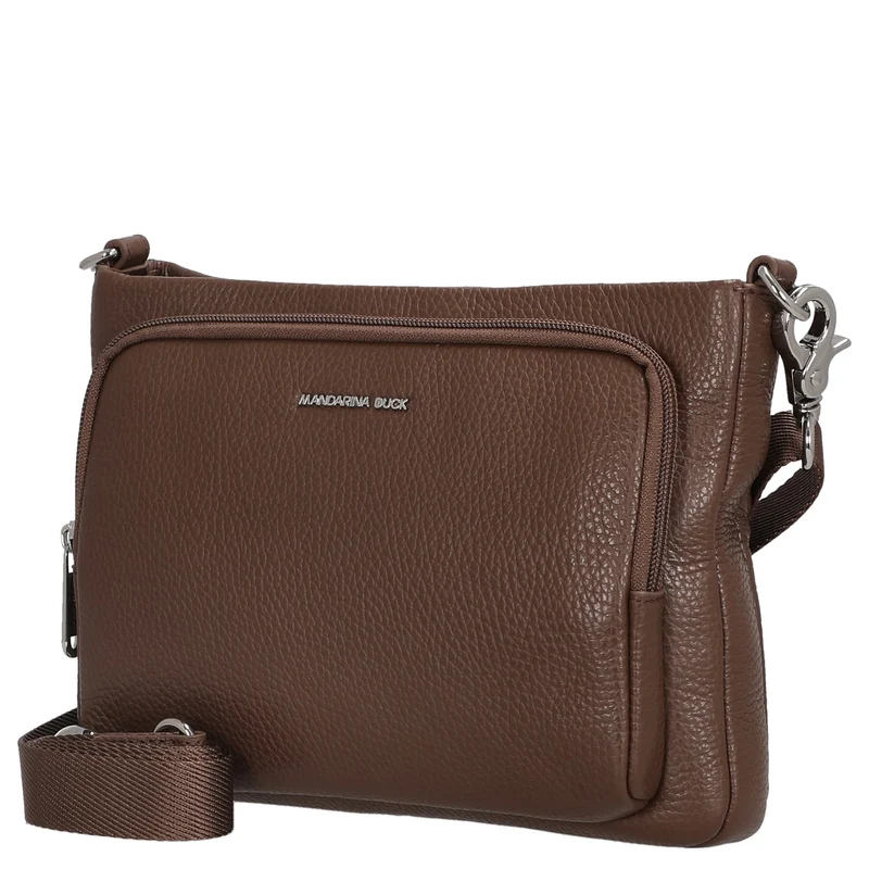 Mandarina Duck Mellow Leather - Umhängetasche 23 cm (milk chocolate)
